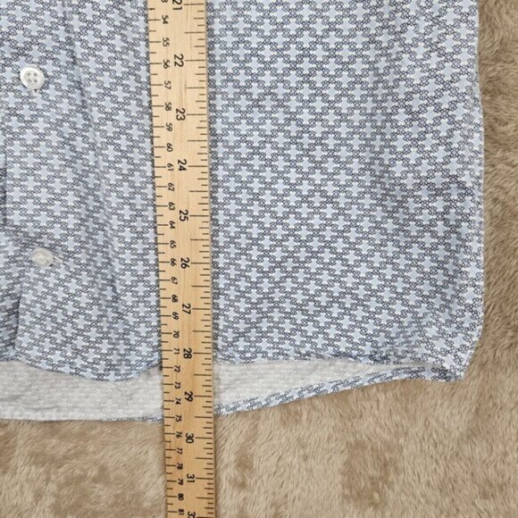 Soul Of London Dress Shirt Men's Size 15 Multicolor Long Sleeve Preppy - Picture 4 of 10